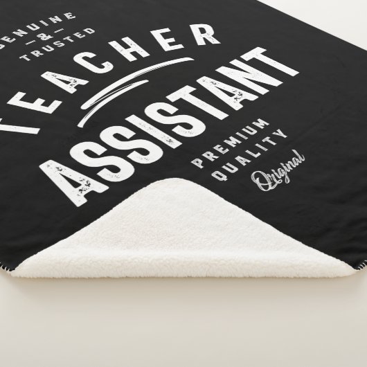 Leerwerkassistent Titel Cadeautje Sherpa Deken (3/4)