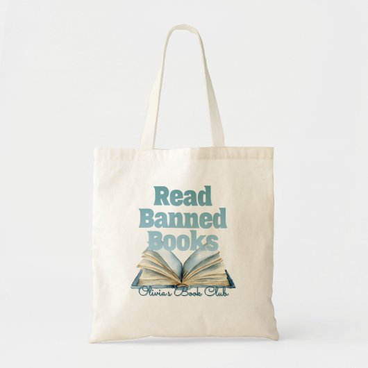 Lees beoordelingen van Banned Books Book Club Tote Bag (Voorkant)
