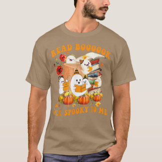 Lees boek en praat met me over spul voor Ghost Lib T-shirt