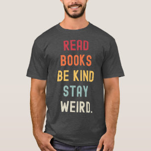 Lees boeken als je gek bent op een vreemde grappig t-shirt