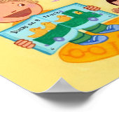 Lees Boeken, Baby! poster (Hoek)