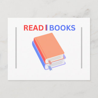 LEES BOEKEN bericht papier Briefkaart