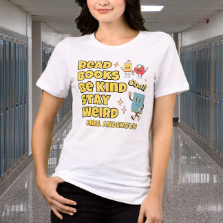 Lees Boeken Blijf Aardig Tri-Blend Shirt