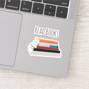 Lees boeken Boek Lover Sticker