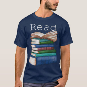 Lees Boeken Librarian Book Lover Bookworm T-shirt