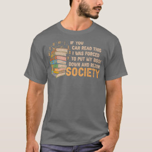 Lees Boeken Lover voor Boekwormen Boeken voor Mann T-shirt