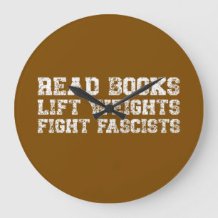Lees Boeken Til Gewichten Vecht Fascisten Grote Klok