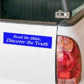 Lees de Bijbel Bumpersticker (Op Truck)