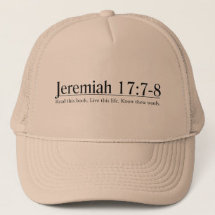 Lees de bijbel Jeremiah 17:7-8 Trucker Pet