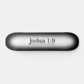 Lees de Bijbel Joshua 1:9 Skateboard (Horizontaal)