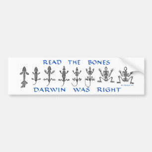 Lees de Botten, Darwin had gelijk Bumpersticker