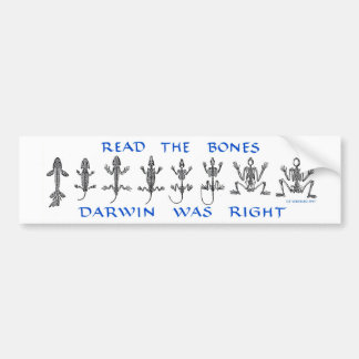 Lees de Botten, Darwin had gelijk Bumpersticker