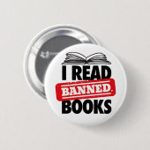 Lees de Button Banned Books (Voorkant /achterkant)
