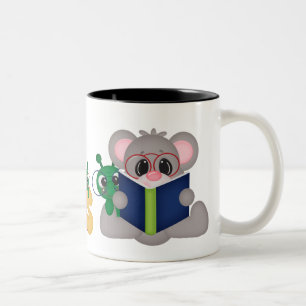 Lees de mok van Mouse cartoon-koffie