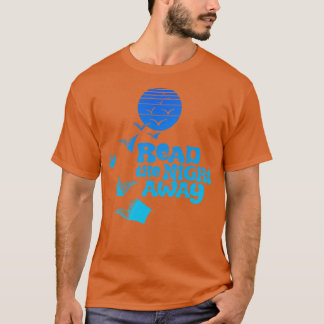 Lees de Night Away Retro Blue T-shirt