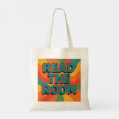 Lees de retro van de kamer tote bag (Achterkant)