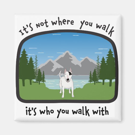 Lees de TV Terrier Magnet Magneet (Voorkant)