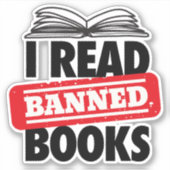 Lees de verboden Stickers van vinylwijn (Voorkant)