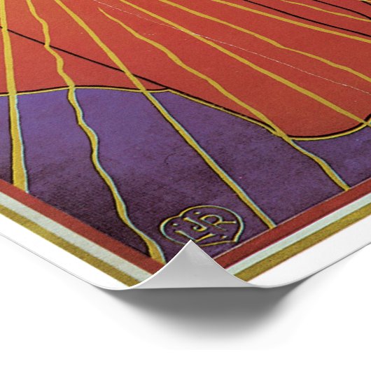 Lees de zon poster (Hoek)