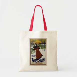 Lees de zon tote bag