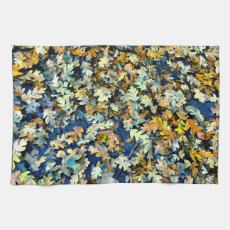 Lees deze Bladeren Keuken Handdoek