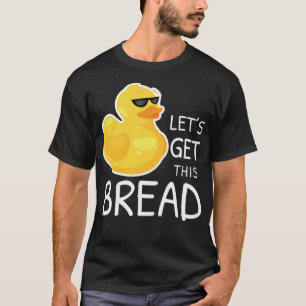 Lees Duck Meme Duck Duck Pun Duck Joke zwarte labs T-shirt