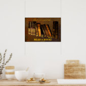 LEES EEN BOEK Poster Literacy (Keuken)