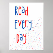 Lees elke dag Poster (Voorkant)