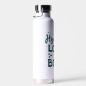 Lees en blijf gehydrateerd waterfles (Rechts)