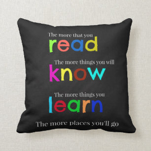Lees en leer kussen