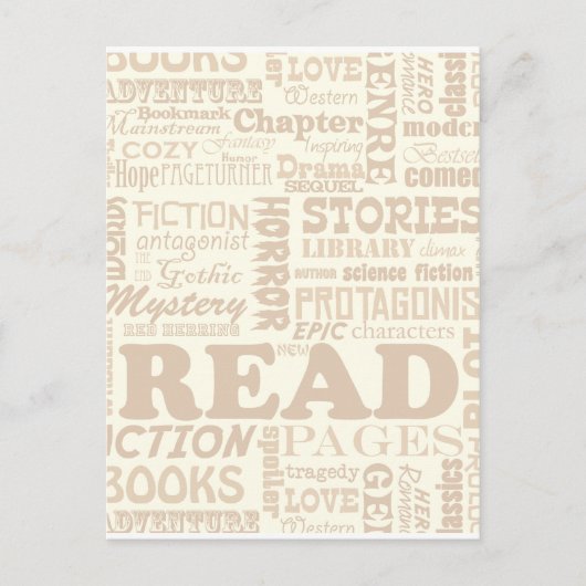 Lees er alles over! briefkaart (Voorkant)