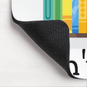 Lees geen verboden Muismat (Hoek)