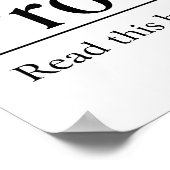 Lees het Bijbelprogramma 31:30 Poster (Hoek)