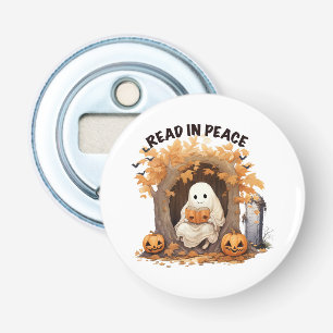 Lees in vrede Boo Geest Button Flesopener