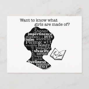 Lees Jane Austen Briefkaart