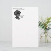 Lees Jane Austen Briefpapier (Staand voorkant)