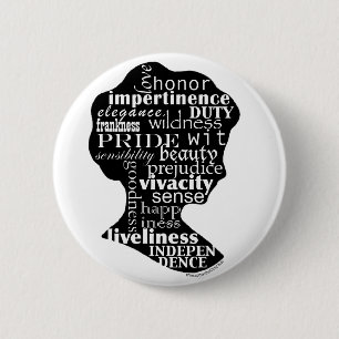 Lees Jane Austen Button