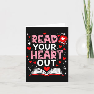 Lees Je Hart Uit Valentijnsdag Leesboek Meisje Ki Kaart