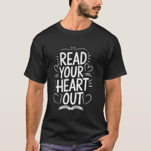 Lees je hart uit Valentijnsdag Leraarboek L T-shirt