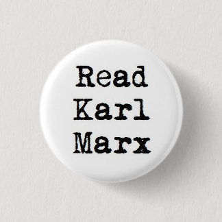 Lees Karl Marx Ronde Button 3,2 Cm