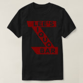 Lees Liquor Lounge T-shirt (Design voorkant)