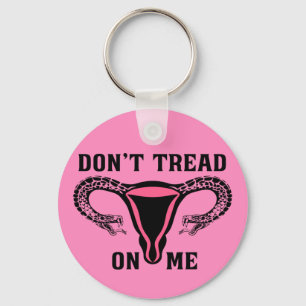 Lees me niet aan als feministe Pro Choice Sleutelhanger