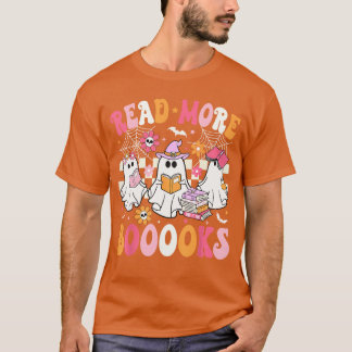 Lees Meer Boeken Geesten Lezen Boek Funnyeacher Ha T-shirt