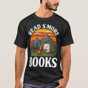 Lees Meer Boeken Kamperen Buitenshuis Reizen Kampe T-shirt