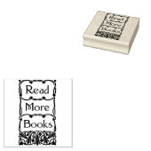 Lees meer Boeken Rubber Stamp Rubberstempel (Gestempeld)