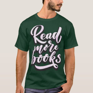 Lees meer Boeken Slogan Bibliophile Boek Lover T-shirt