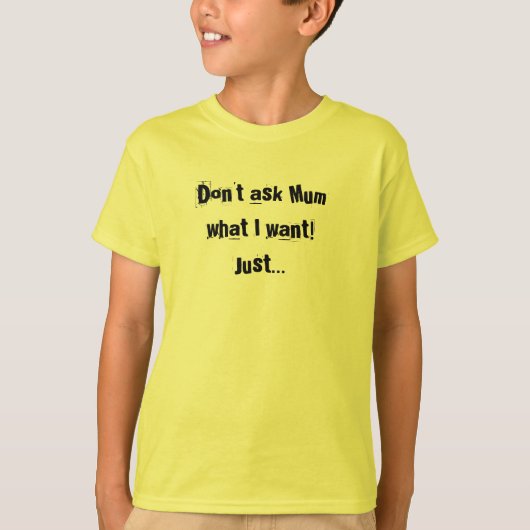 Lees mijn Kinder lijst T-shirt (Voorkant)