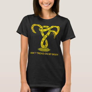 Lees mijn lichaam Uterus Pro Choice Feminist niet T-shirt
