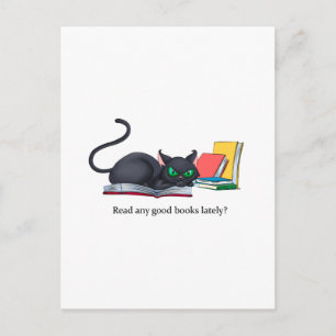 Lees recente goede boeken? briefkaart