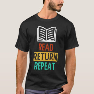 Lees Retour Repeea Bibliotheekmedewerker T-shirt